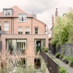 Rear of extended home