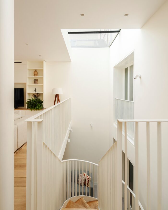 Internal landings in converted care home