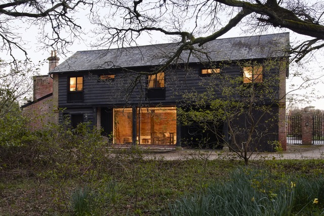 The Granary outside at Dusk